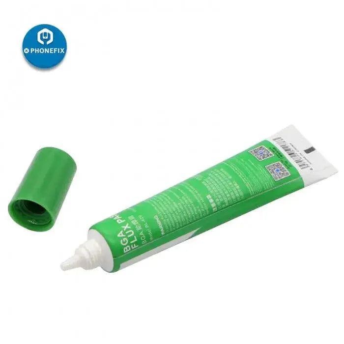 Relife RL-429 20ML Hose BGA Flux Paste for phone repair, electronic soldering, and BGA rework by PHONEFIX.
