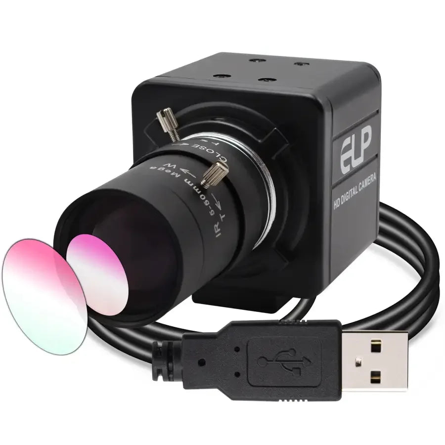 PHONEFIX Full HD USB HDMI Webcam with 5.50mm lens for PC, Skype video calls, recording, and high-quality video streaming
