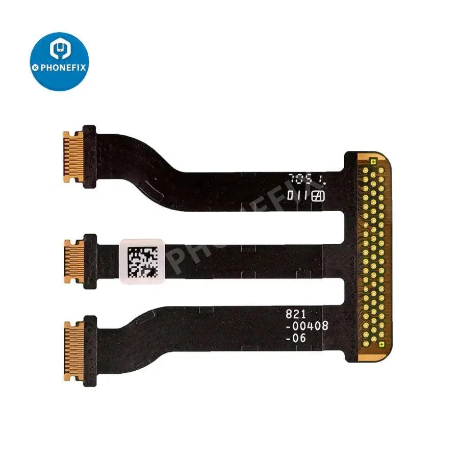 Apple Watch Series 2 38mm LCD Flex Connector replacement part by PHONEFIX, showing the small flexible cable for repair.