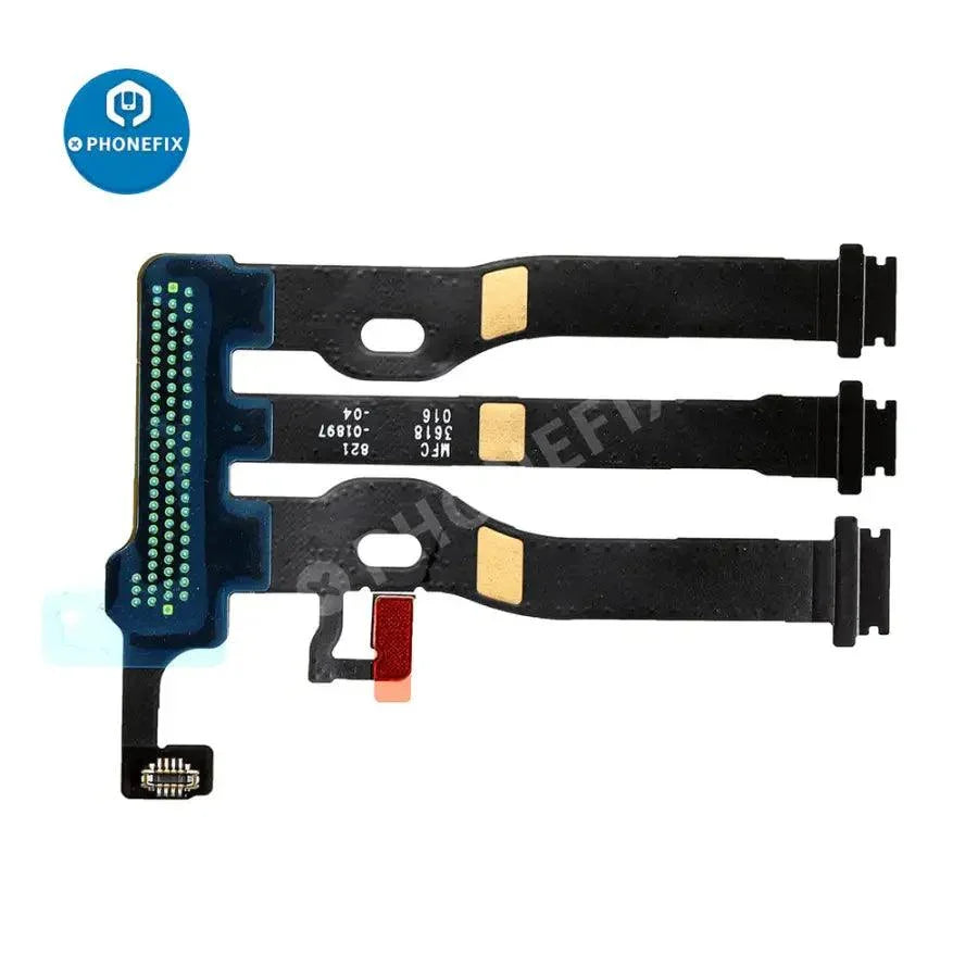 Apple Watch Series 4 44mm GPS+Cellular LCD Flex Connector replacement part from PHONEFIX, shown on a white background.