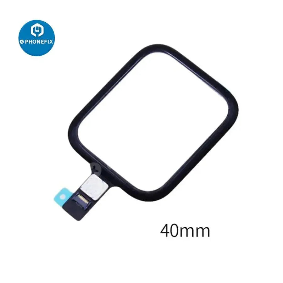 PhoneFix iWatch SE touch screen sensor panel with LCD front glass cover and digitizer, watch accessories for repair.