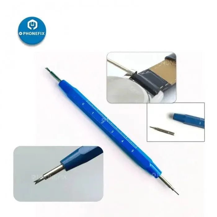 PhoneFix double-end spring bar with scale for metal watch strap removal and repair, precision watch repair tool