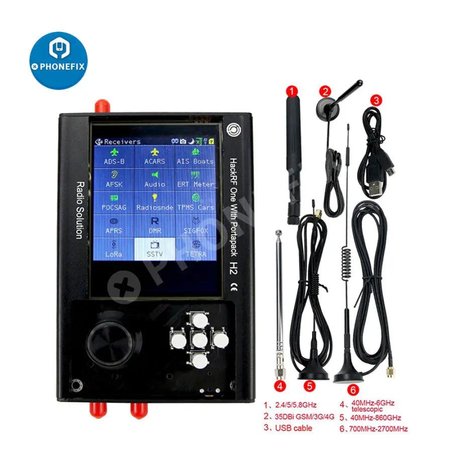 PortaPack H2 HackRF One SDR Radio Platform 1MHz-6GHz Free