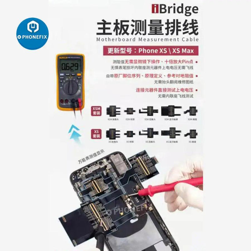 QianLi iBridge FPC Test Cable For iPhone 6 6P 6S 7 7P XSMAX Fault Diagnosis - CHINA PHONEFIX