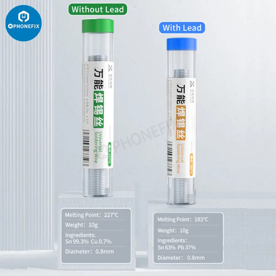 Qianli MEGA-IDEA 0.8mm Universal Soldering Wire For Battery