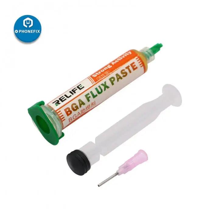 Relife 10CC Strong Activity Soldering Flux Paste for SMD Repair Tool - CHINA PHONEFIX