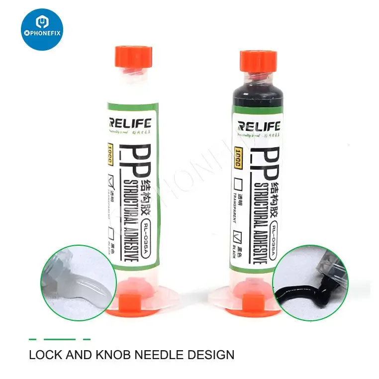 RELIFE RL-035A PP Structural Adhesive 10CC 30CC -