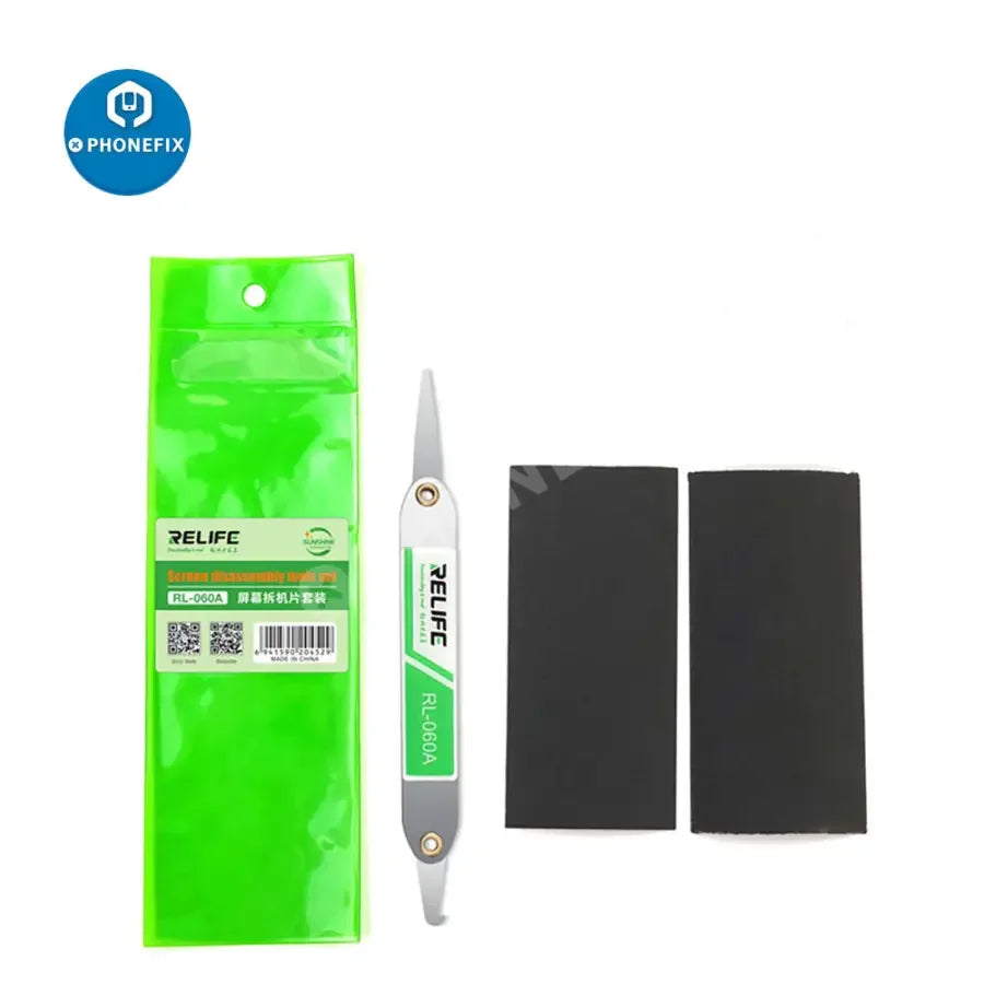 9Pcs Curved Screen Disassembly Tool Set - 0.1mm Ultra Thin Stainless Steel Spudger For Phone & Tablet Repair