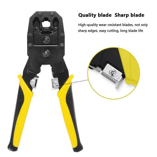 Repair Tool Kit Set Cable Tester AND Plier Crimp For PC