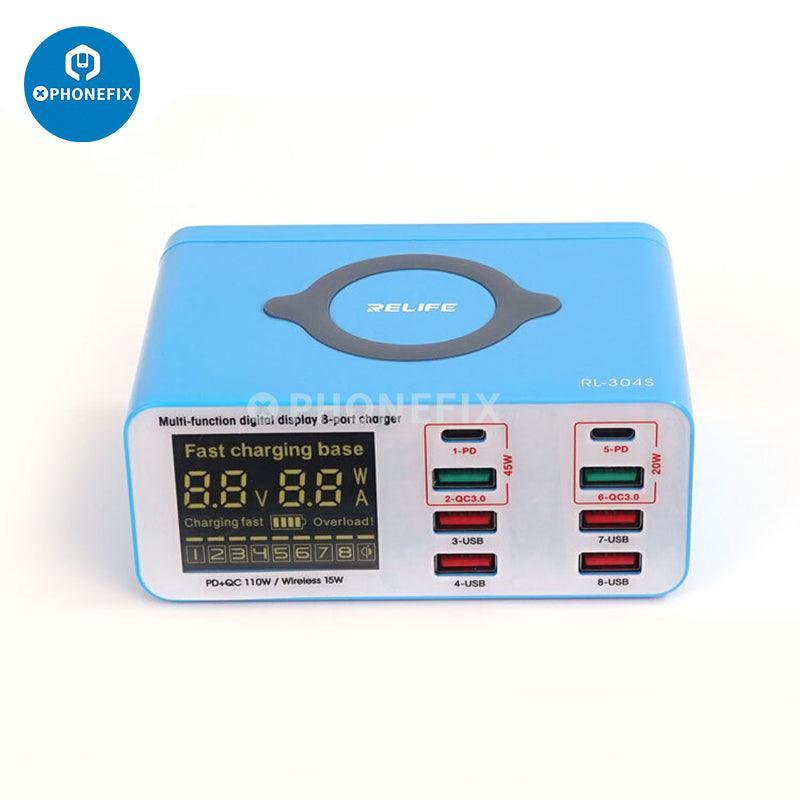 RL-304P/S Multi Port QC 3.0 USB Fast Charger Hub For iPhone Android - CHINA PHONEFIX