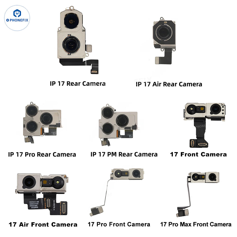For iPhone 17/Air/Pro Max Rear/Front Camera Assembly Replacement