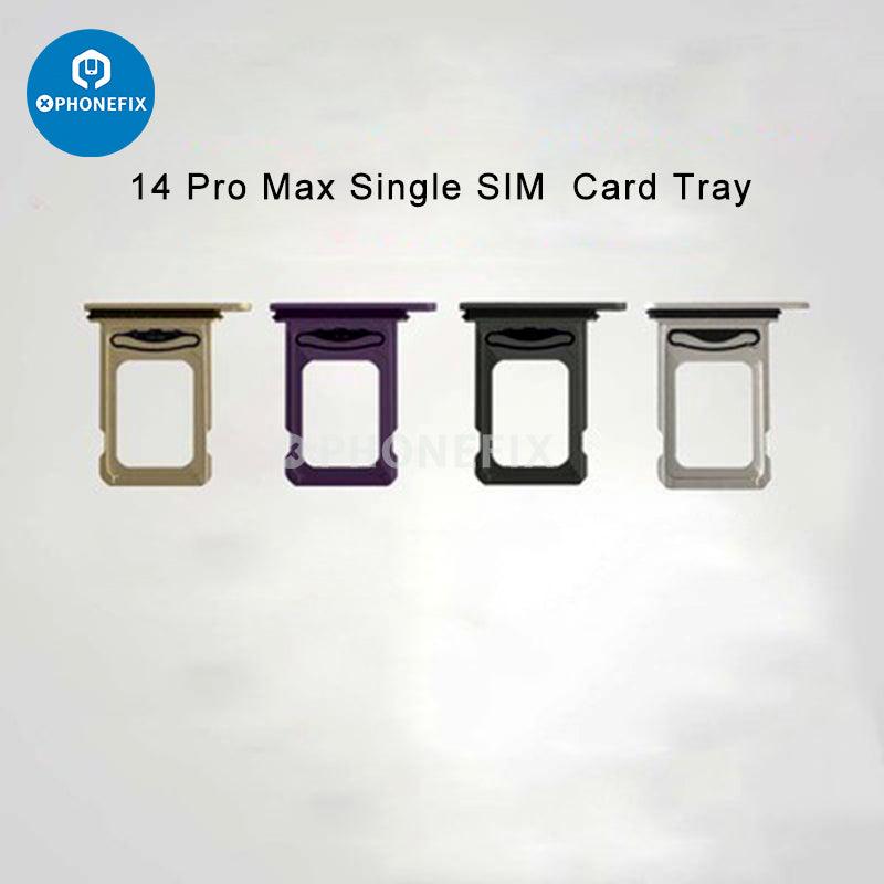 Single SIM Card Tray Holder Slot Replacement For iPhone X-14 Pro Max - CHINA PHONEFIX
