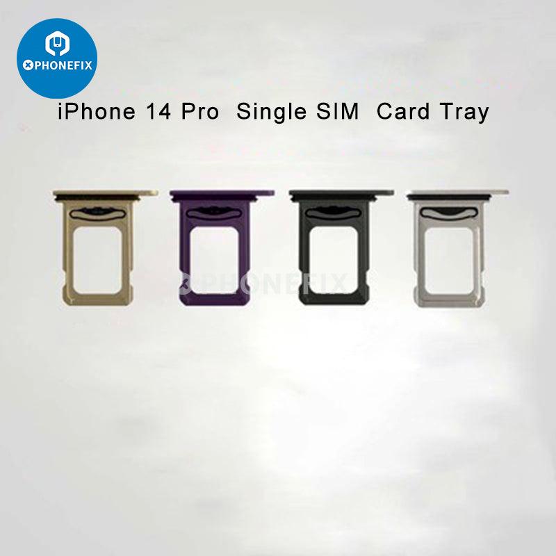 Single SIM Card Tray Holder Slot Replacement For iPhone X-14 Pro Max - CHINA PHONEFIX