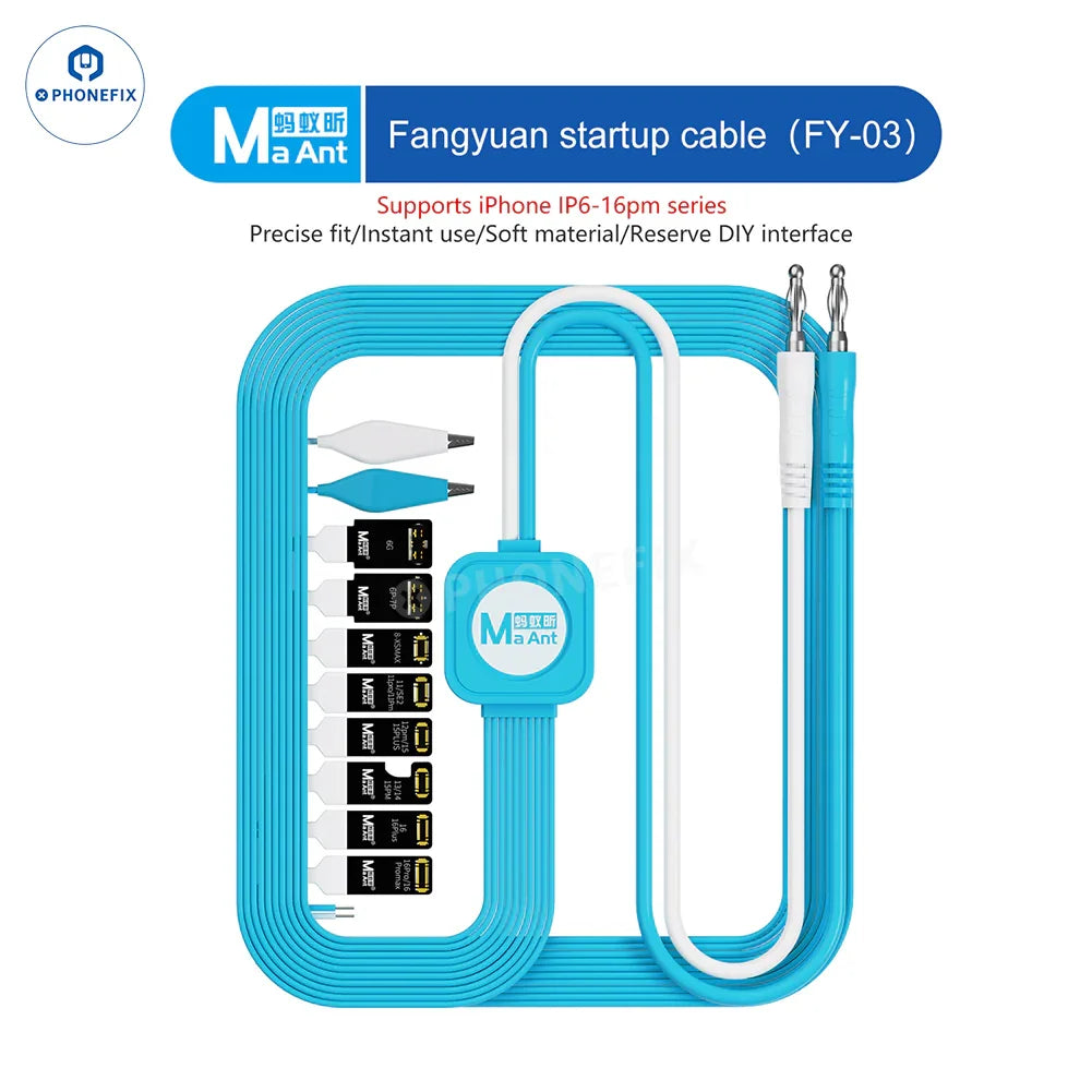 MaAnt FY-03 Power Cable for iPhone 6-16 Pro Max Startup Repairs