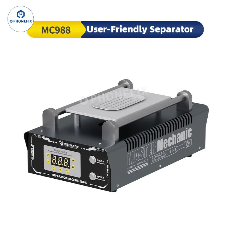 MECHANIC MC988 Phone 10.5-inch Screens Vacuum Heating Separator
