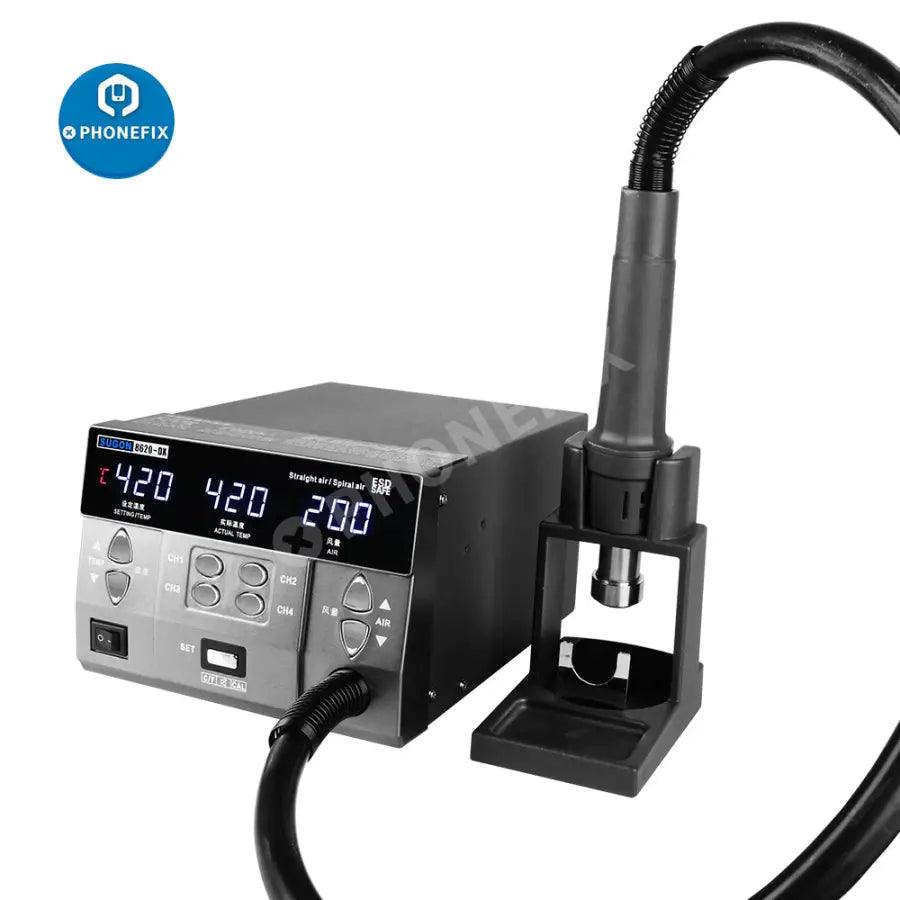 SUGON 8620DX 1000W Hot Air Rework Station With 45 Degree