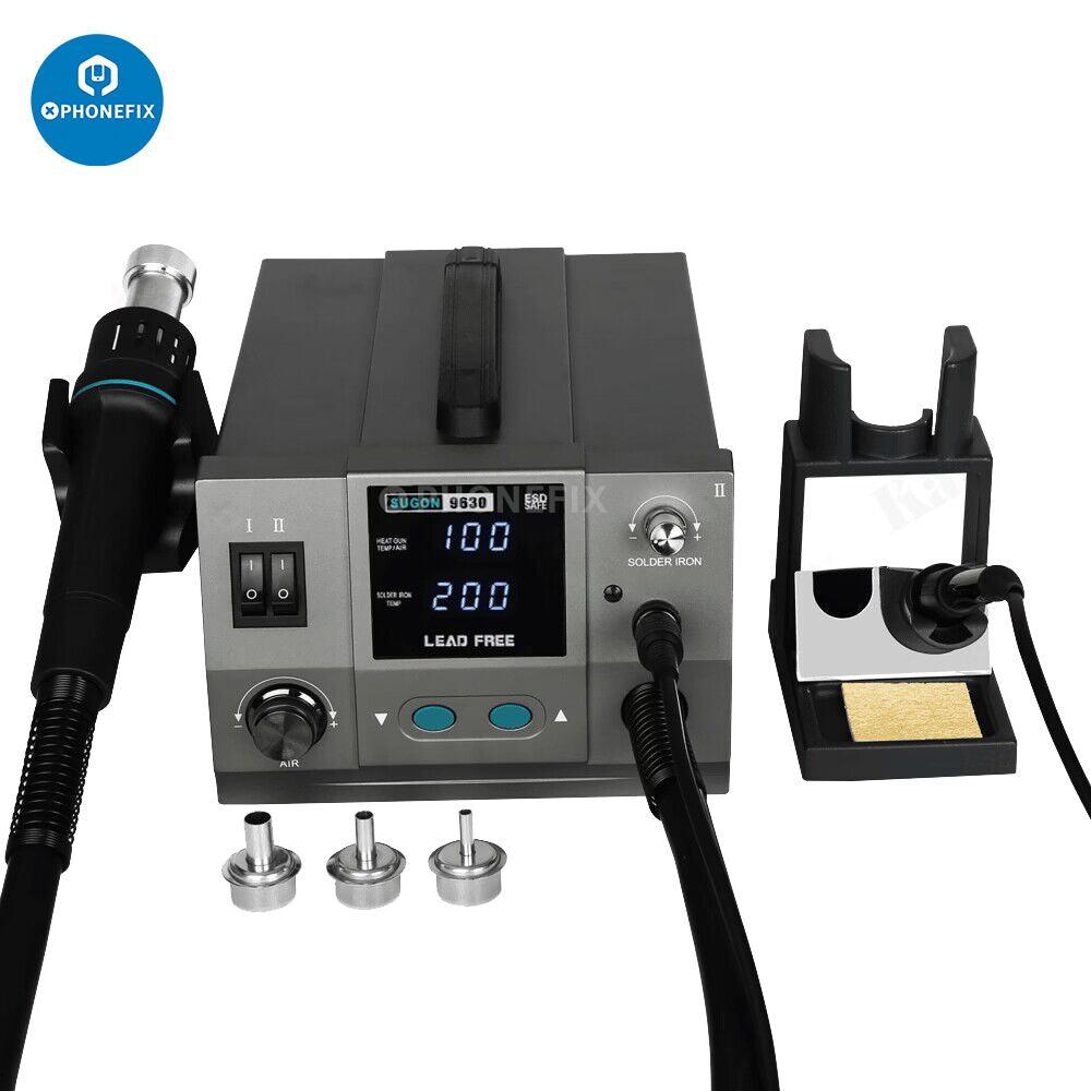 SUGON 9630 Led-Free Hot Air Gun Soldering Rework Station - CHINA PHONEFIX