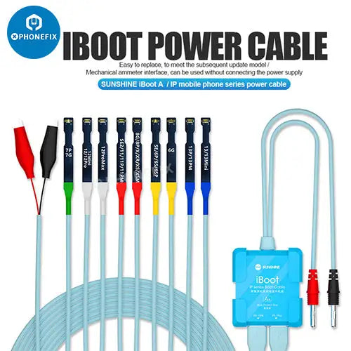SUNSHINE IBOOT A Power Test Cable For iPhone 6-14 Pro Max -