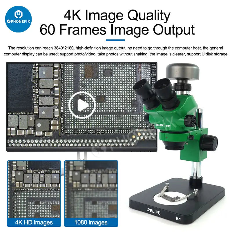 SUNSHINE M-15 HDMI 60fps 4K Camera For Trinocular Microscope