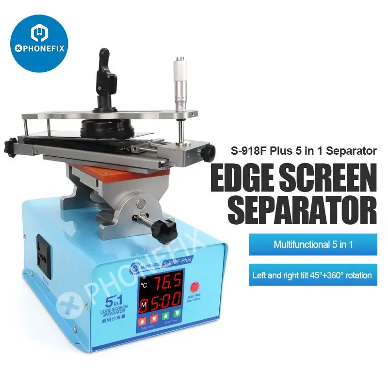 Sunshine S-918F Plus 5 in 1 360° Rotation LCD Edge Screen