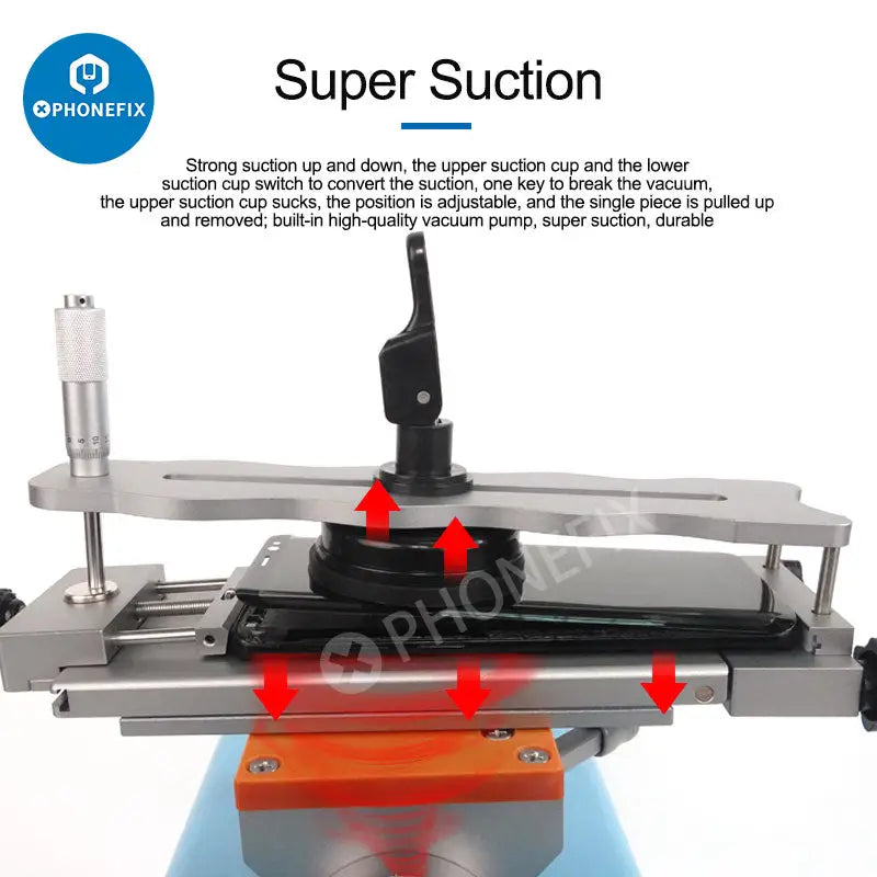 Sunshine S-918F Plus 5 in 1 360° Rotation LCD Edge Screen