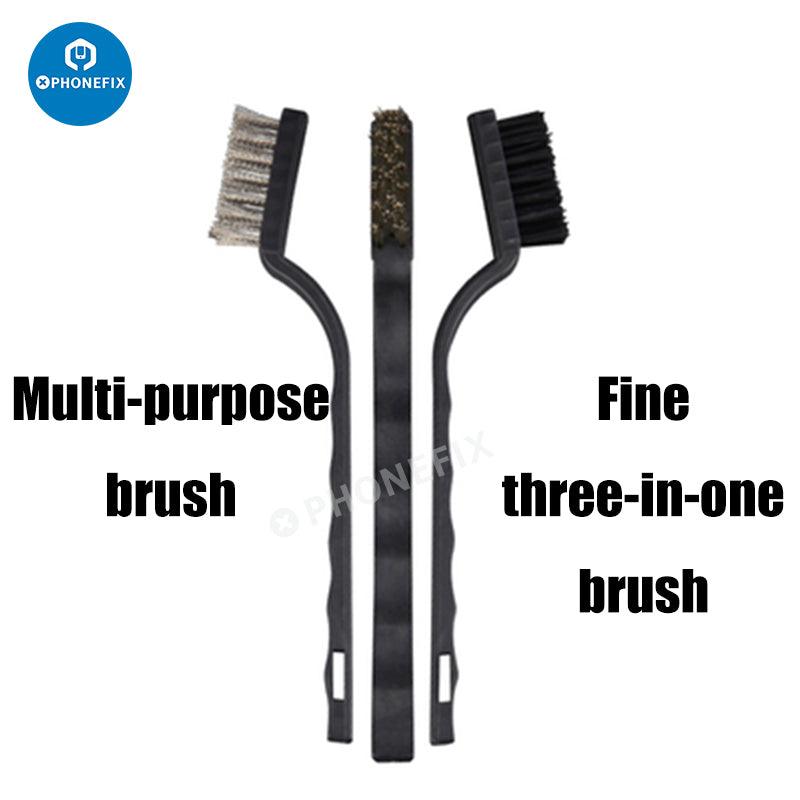 SUNSHINE SS-046 3 In1 Phone IC Cleaning Brush Repair Toolkit - CHINA PHONEFIX