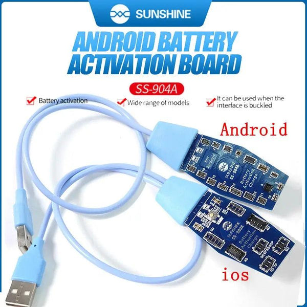 SUNSHINE SS-904A Battery Quick Charging Activation Board For iPhone Android - CHINA PHONEFIX