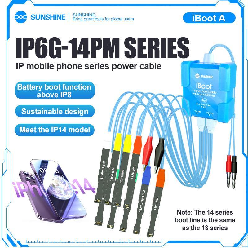 Sunshine SS-908B Repair Power Test Cable For iPhone 6-14 Pro Max - CHINA PHONEFIX