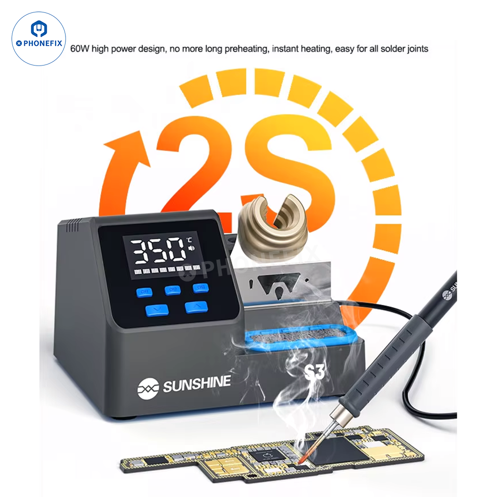 Sunshine S1 S2 Soldering Tweezers T210 BGA Rework Station
