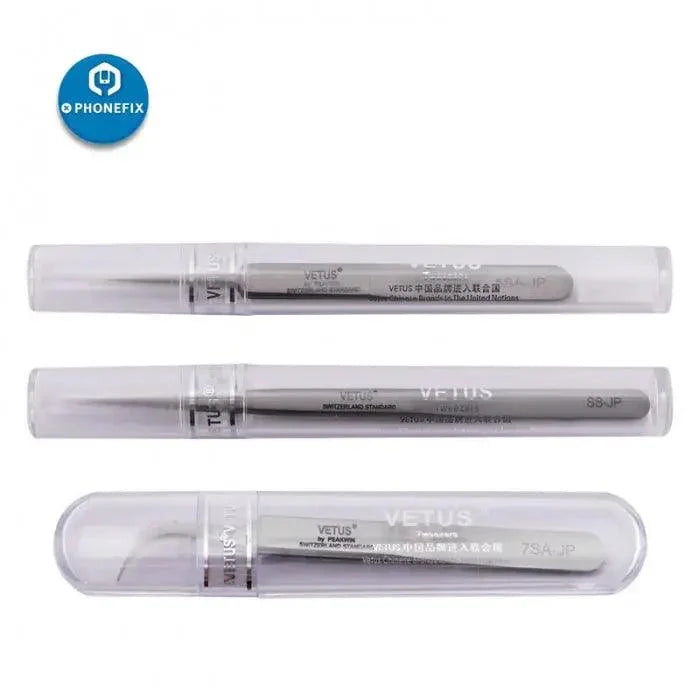 Super hard VETUS Tweezers High Precision Sharp-Pointed - CHINA PHONEFIX