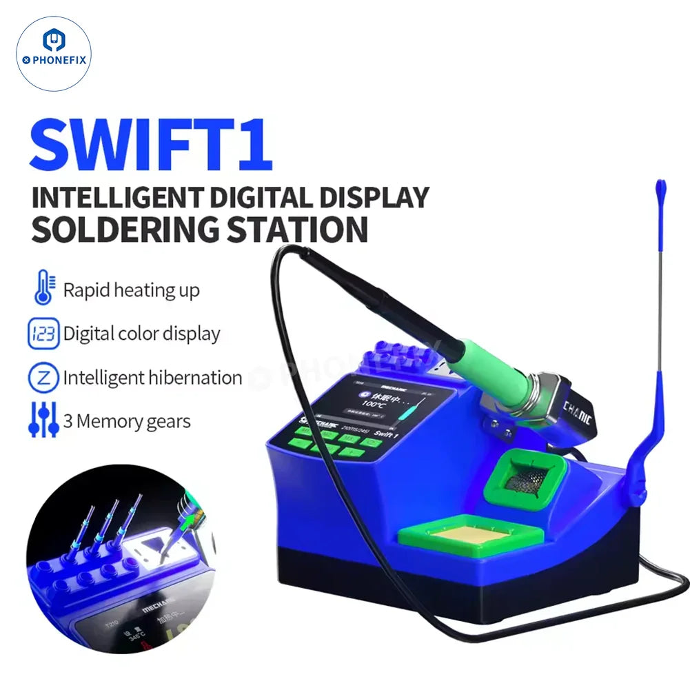 MECHANIC Swift 1 Smart Constant Temperature Soldering Station - CHINA PHONEFIX SHOP Team