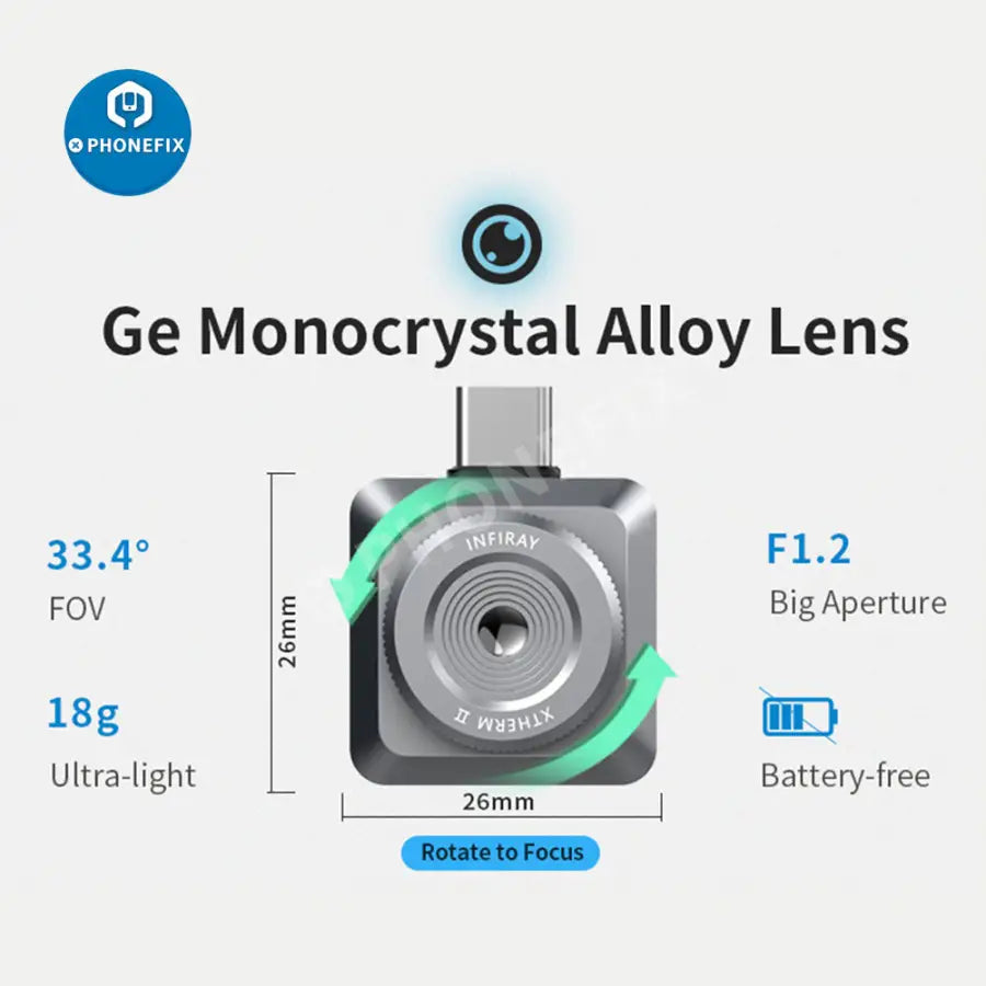 T2L Smart Phones Infrared Thermal Imaging Camera Thermal
