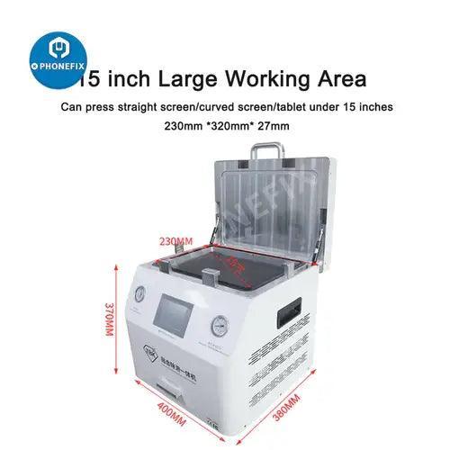 TBK-308A 15 Inch OCA Vacuum Laminating Remover Bubble