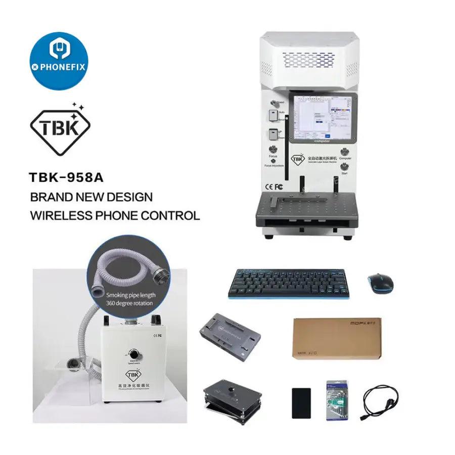 TBK 958A Laser Machine Back Glass Remover Logo Engraving Tool