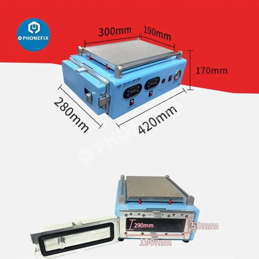 TBK-968C Flat Screen Separator Bubble Remove Machine For