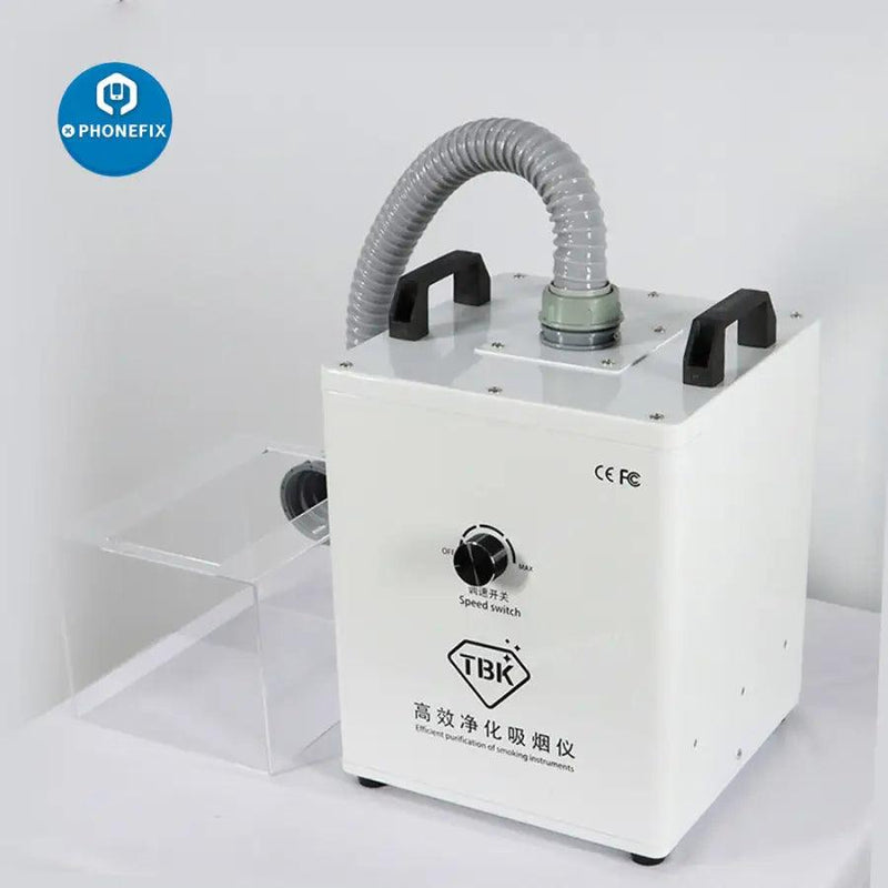 TBK Fume Extractor Soldering Laser Engraving Smoke Air Cleaner - CHINA PHONEFIX