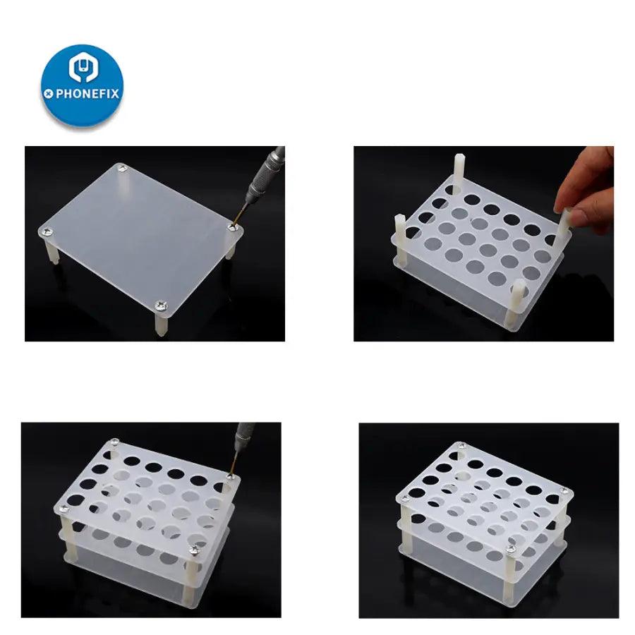 Transparent Acrylic Screwdriver Storage Rack for Phone Repair Tools - CHINA PHONEFIX