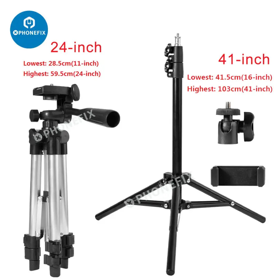 Tripod Stand Phone Camera Holder For Live Streaming