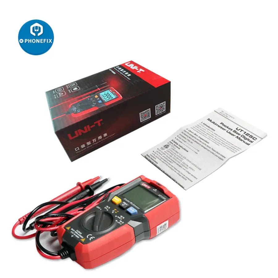 UNI-T UT125C Mini Digital Multimeter Capacitance Resistance
