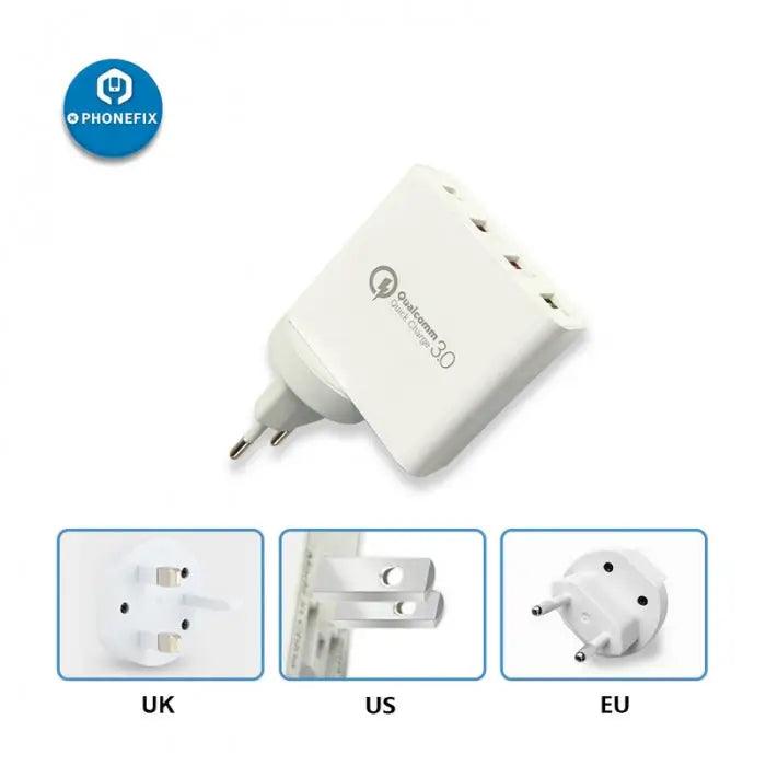 Universal 5V 3A USB Quick Charge 3.0 Type-C Fast Charging Adapter - CHINA PHONEFIX