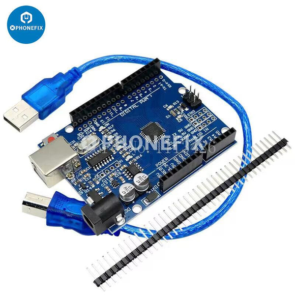 UNO R3 Development Board ATmega328P Microcontroller With Cable - CHINA PHONEFIX