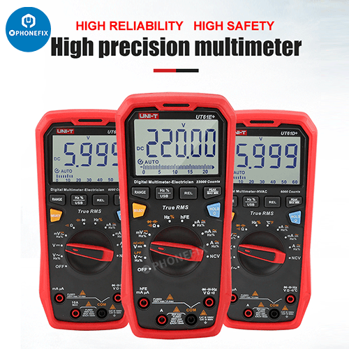 UT61 Series Professional Digital Multimeter True RMS Phone Test Tool - CHINA PHONEFIX