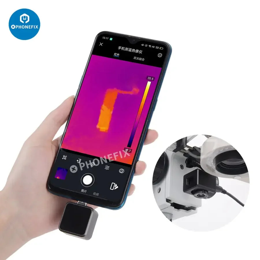 W-28 Mini Infrared Thermal Imaging Camera Motherboard Repair