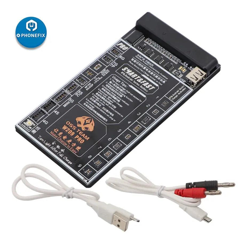 W209 Plus 2 IN 1 Professional iPhone Battery Activation Charge Board - CHINA PHONEFIX