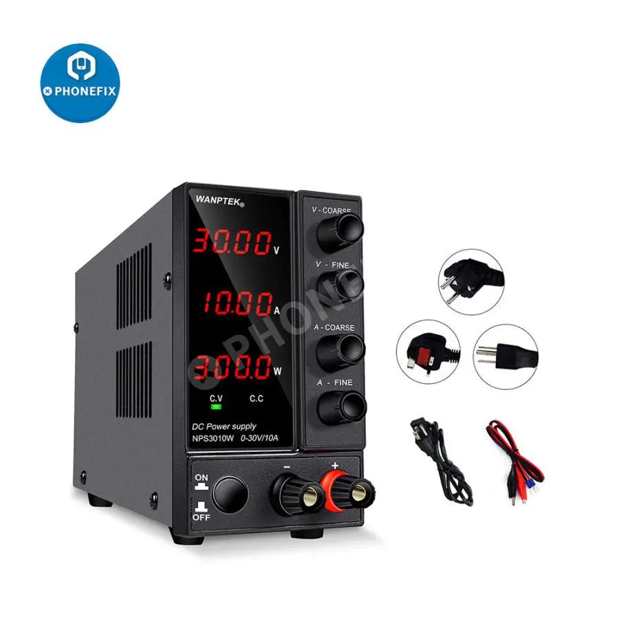 Wanptek 30V 10A Universal Adjustable DC Power Supply For