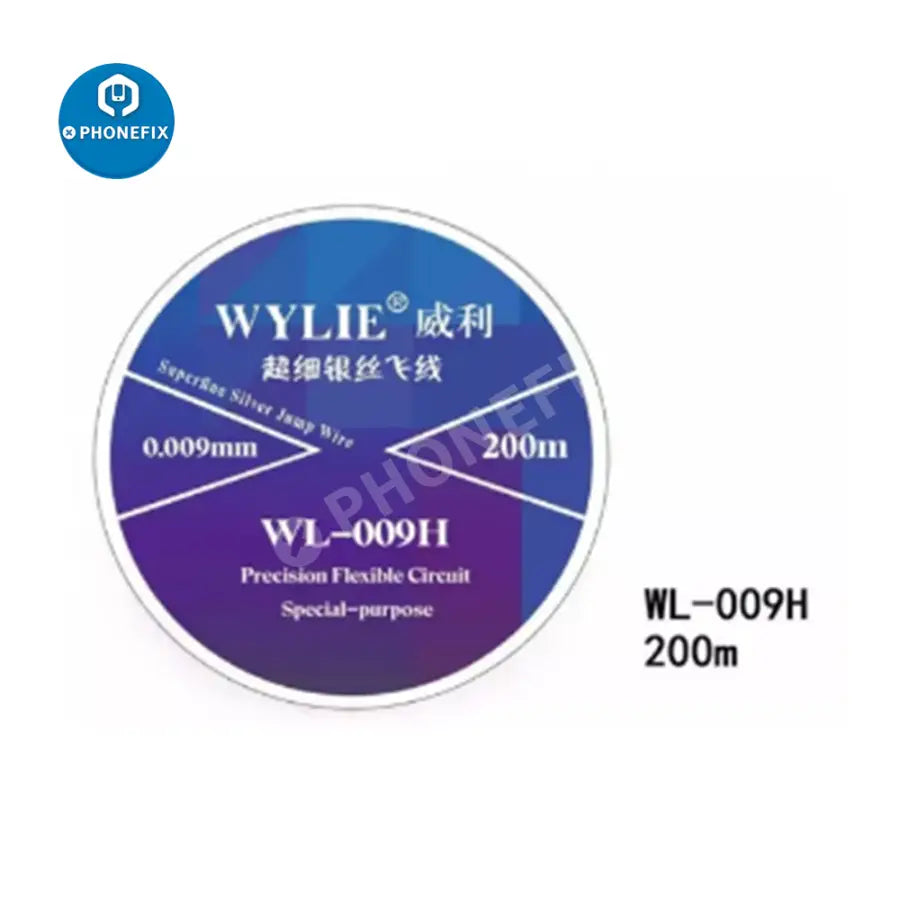 WYLIE Super Fine Silver Wire CPU Fingerprint Jump Wire