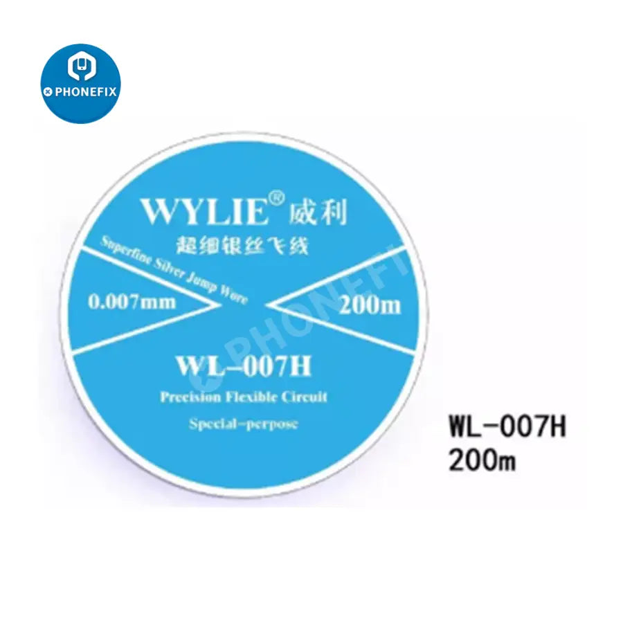 WYLIE Super Fine Silver Wire CPU Fingerprint Jump Wire