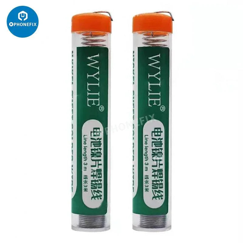 Wylie WL-301 3M Battery Nickel Solder Tin Wire Reapair Welding Tool - CHINA PHONEFIX