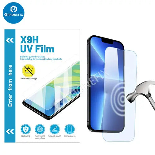 X9H UV Curved Screen Cutting Soft Film For Phone Front Film