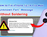 Fixed "Unknown Part" on iPhone 14 Pro Max Rear Camera-No Soldering - CHINA PHONEFIX